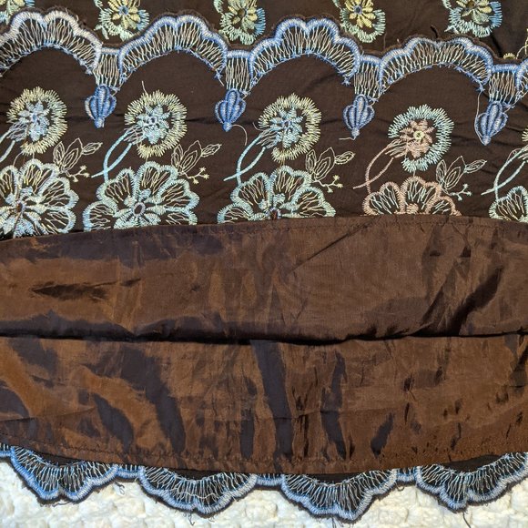 Edward Embroidered Floral Skirt - Picture 6 of 10